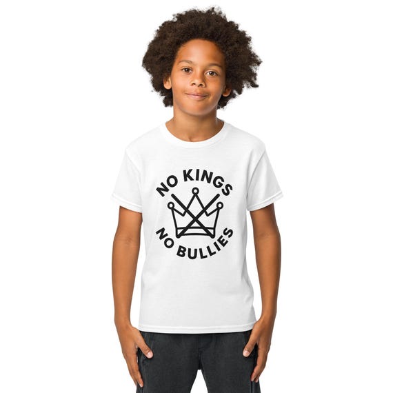 No Kings. No Bullies. Youth Tee