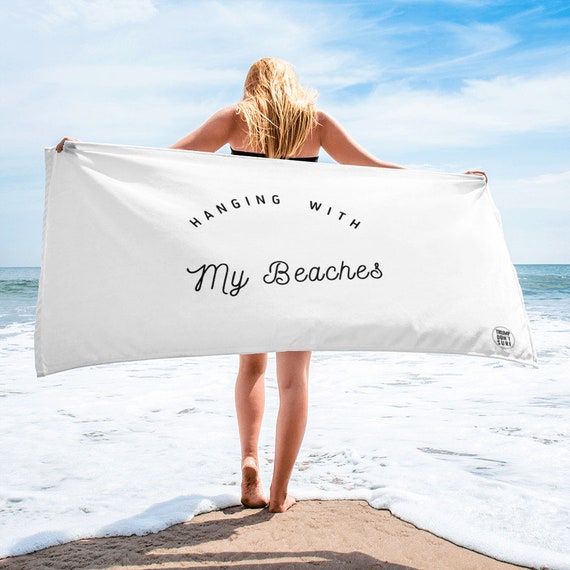 Hanging with my Beaches Towel