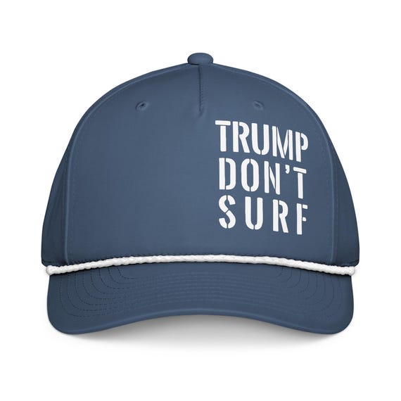 Anti Trump TDS logo Classic rope cap