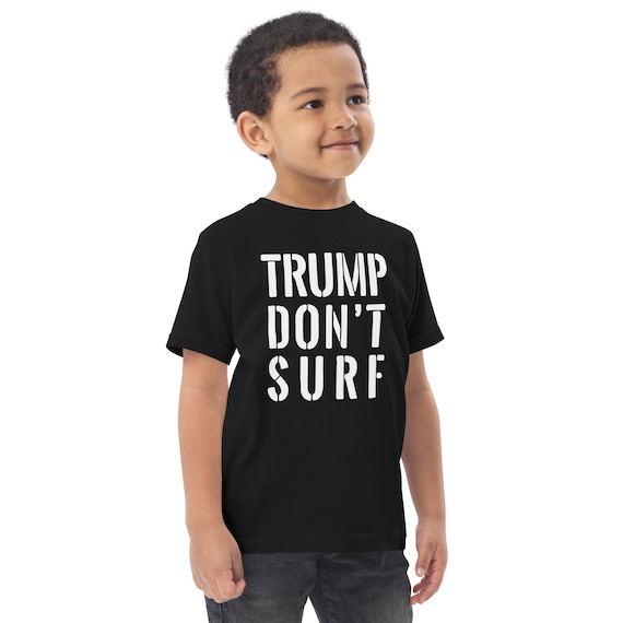 Anti Trump- TDS logo Toddler jersey t-shirt