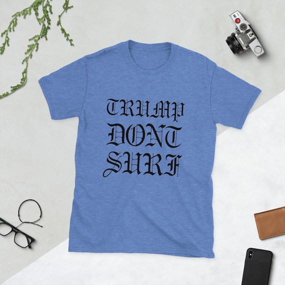 Anti Trump Old English Logo Short-Sleeve Unisex T-Shirt