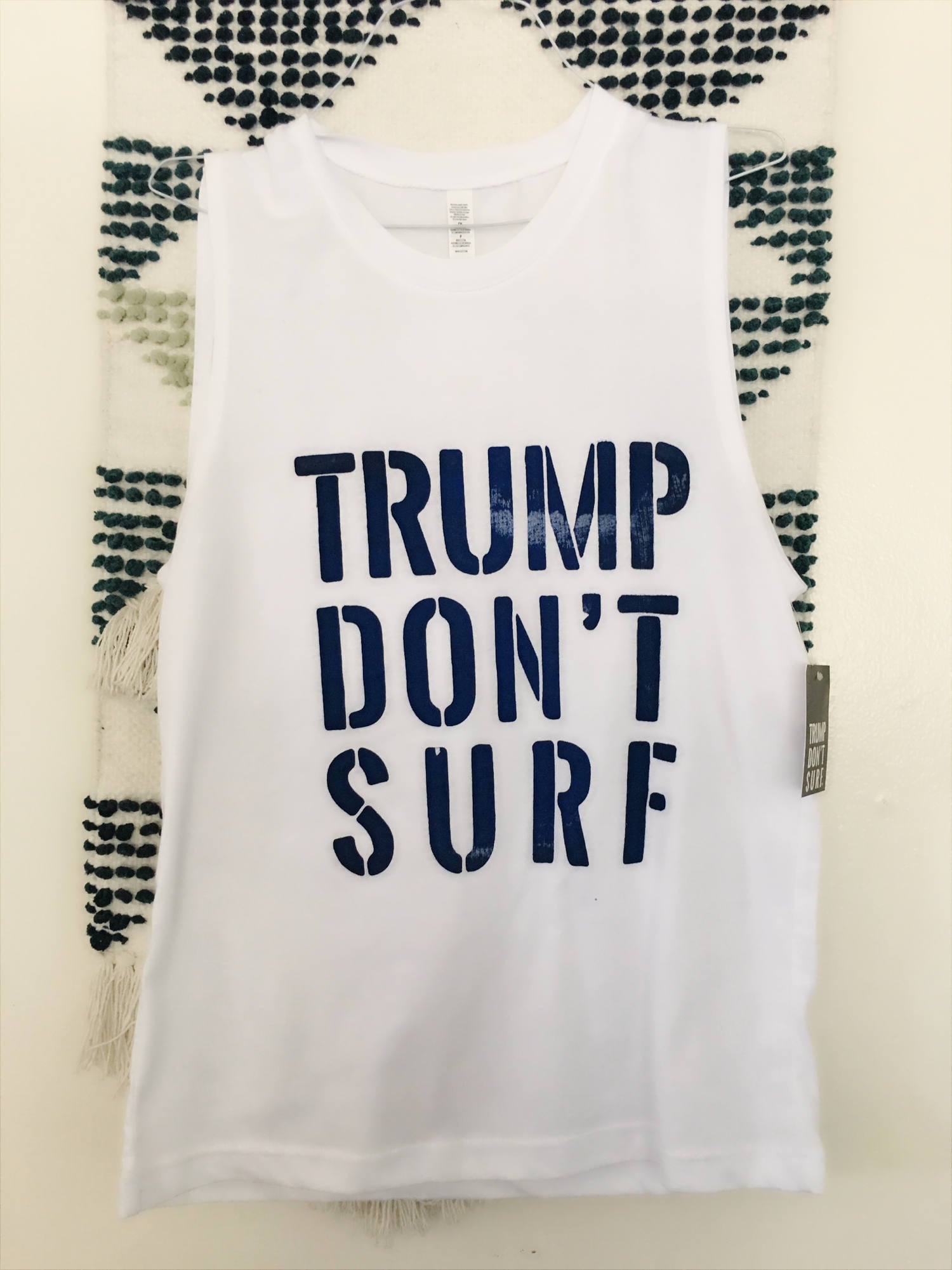 One of a kind TDS logo muscle tank