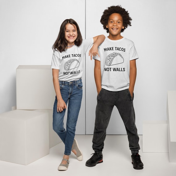 Make Tacos not Walls Surf Youth Tee