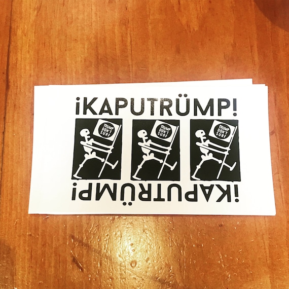 Kaput Trump Bumper stickers