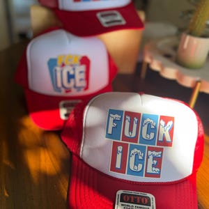 FCK ICE Hat- B1G1 50% off image 1