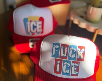 FCK ICE Hat- B1G1 50% off