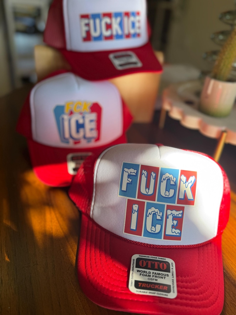 FCK ICE Hat- B1G1 50% off image 1