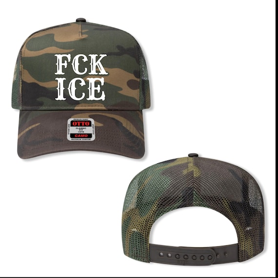 FCK ICE Camo Hat-B1G1 50% off