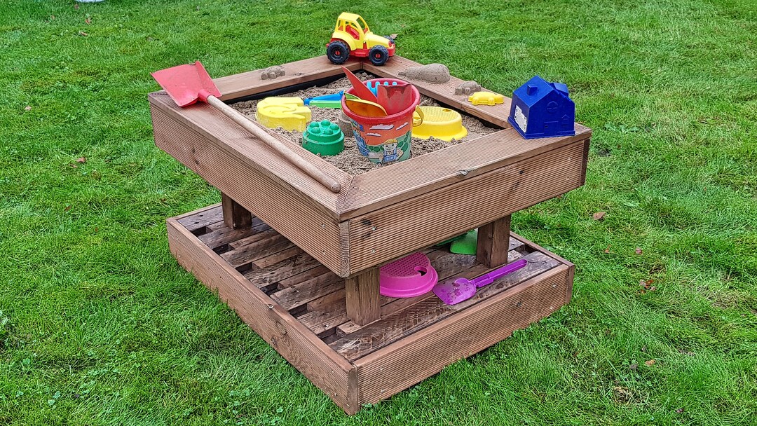 Pallets Sand Box Pallets Sandbox Children Etsy