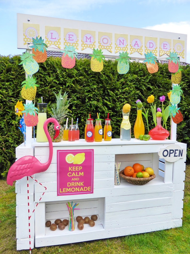 Lemonade Bar / Limonaden Bar für Kaufmannsladen Bild 1