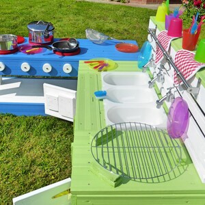 Children's kitchen / mud kitchen M made of wood pallet furniture image 3