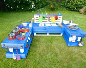 Mud kitchen/ children's kitchen Wooden garden pallet furniture