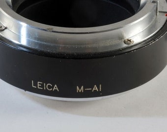 Leica M Camera M-AI Adapter For Nikon AI Lens Nice Used Condition