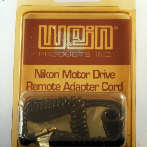 Wein Nikon Motor Drive Remote Adapter Cord - NOS #990-310