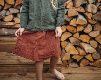 Linen Skirt Elise