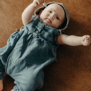 Linen Overall Skye | Optional Embroidery