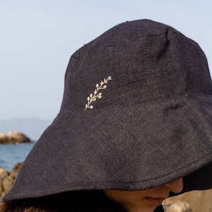 Handmade Embroidery "Marine Flower"