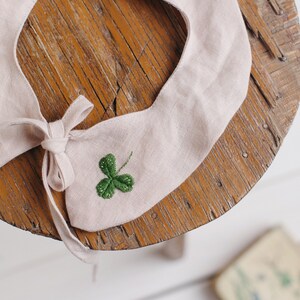 Linen Puritan Collar Optional Embroidery image 6