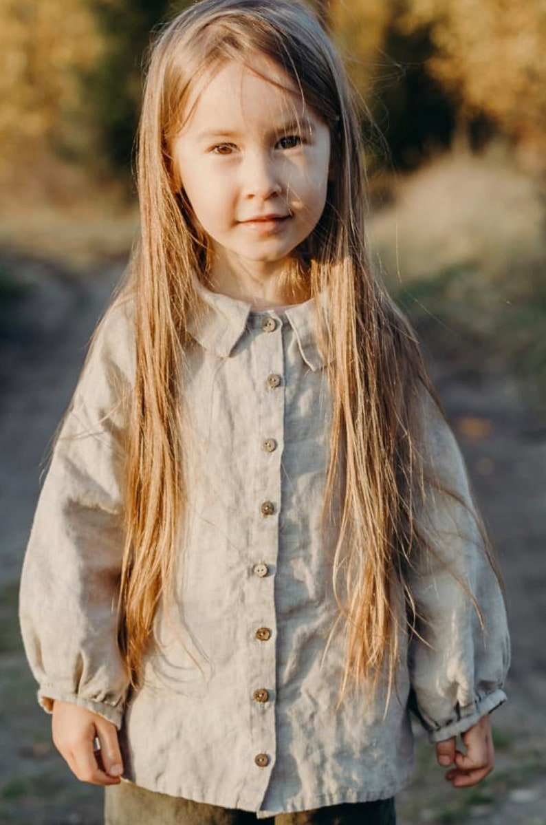 Women's Cecille Linen Shirt - Green Gingham main image 1