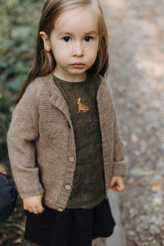 Kleding Unisex kinderkleding Sweaters Ierse wol baby peuter of kind trui ontwerp A 