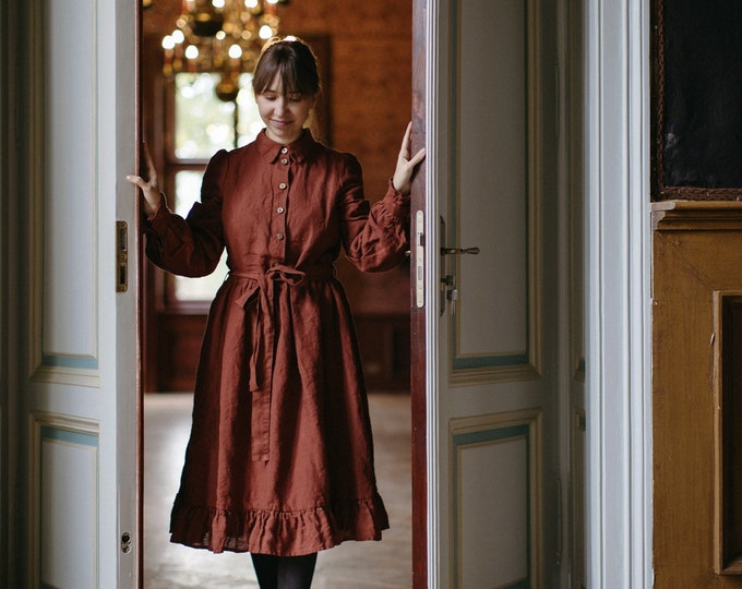 Handmade Linen Clothes & Accessories by LaPetiteAlice on Etsy