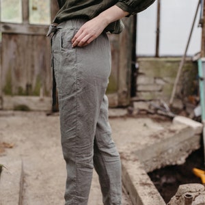 Ready to Ship Linen Pants Mollie image 3