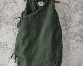 Linen Baby Sleeping Bag | Optional Embroidery
