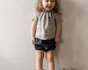 Reversible Linen Bloomers | Optional Embroidery