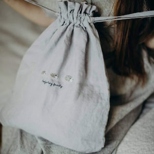 Large Pouch Bag | Optional Embroidery