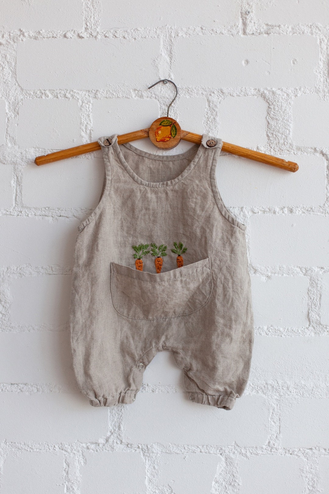 Embroidery Cotton Jumpsuit