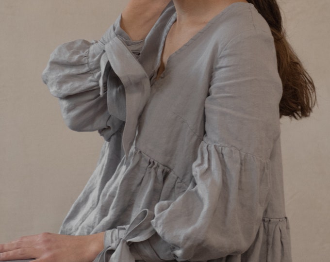 Handmade Linen Clothes & Accessories by LaPetiteAlice on Etsy