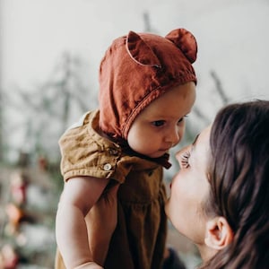 Bear Bonnet | Optional Embroidery