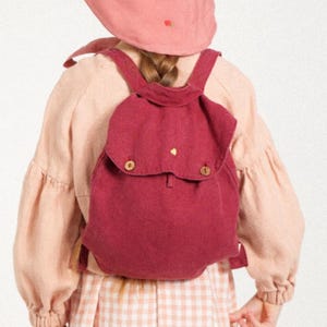 Sac à dos durable pour enfants garçons et filles, Cadeau idéal pour les enfants en voyage, Sac d'aventure, Sac à dos à bandoulière | Broderie en option