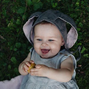 Bunny Bonnet | Optional Embroidery