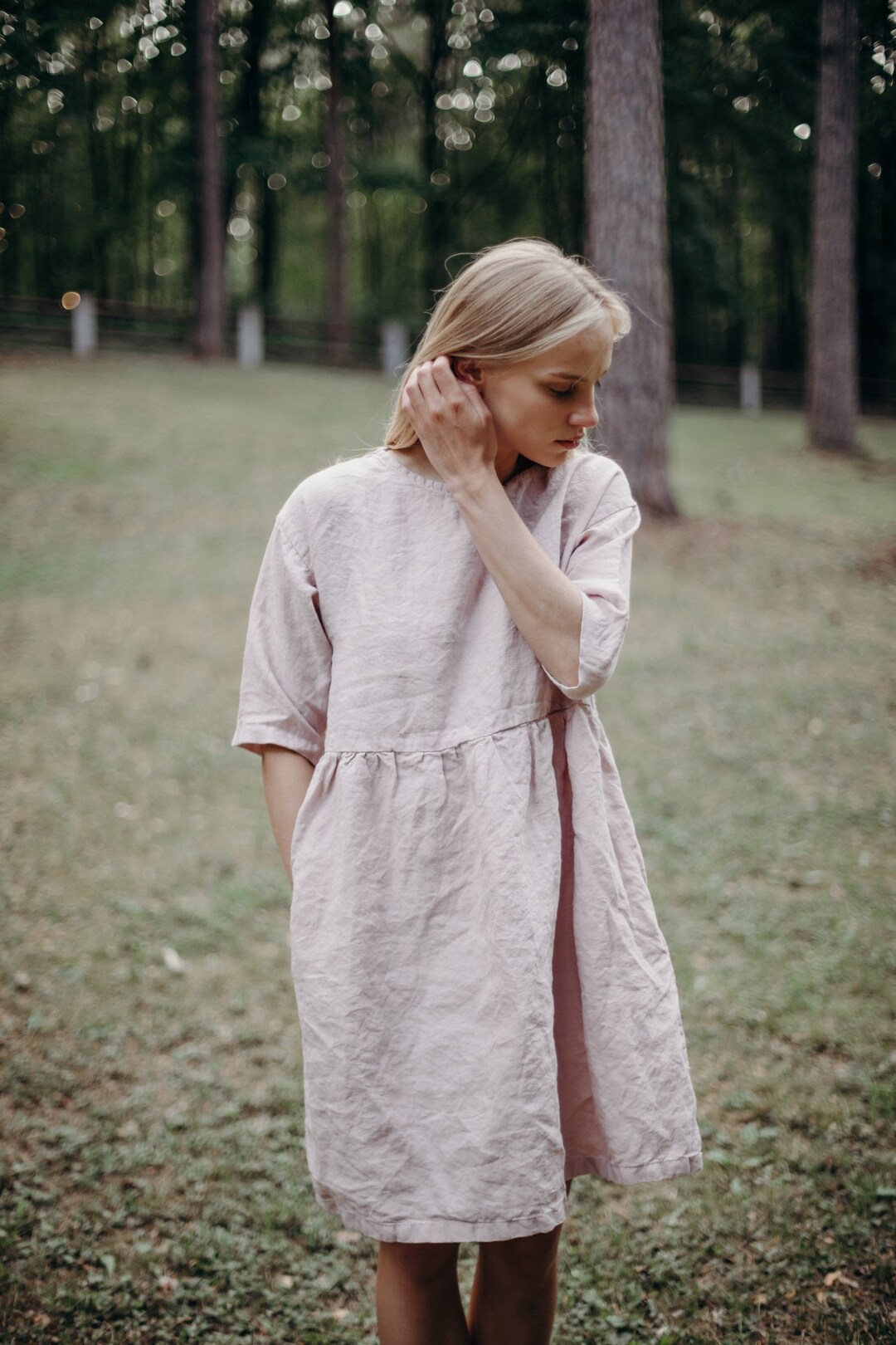 Feuille embroidered tunic clearance dress