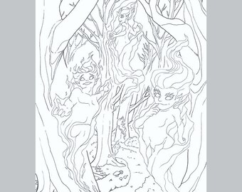 Will O' the Wisp | Coloring page