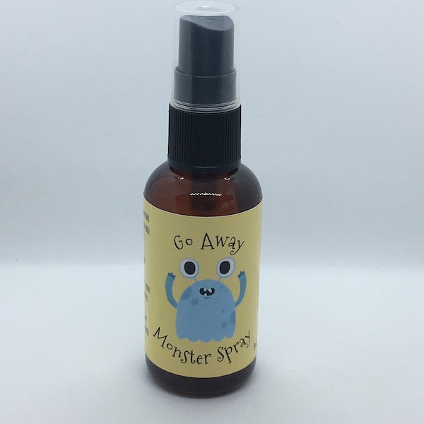 Children's Cedarwood, Roman Chamomile and Patchouli aromatherapy Monster Spray (Sleep Spray/ Pillow Mist)