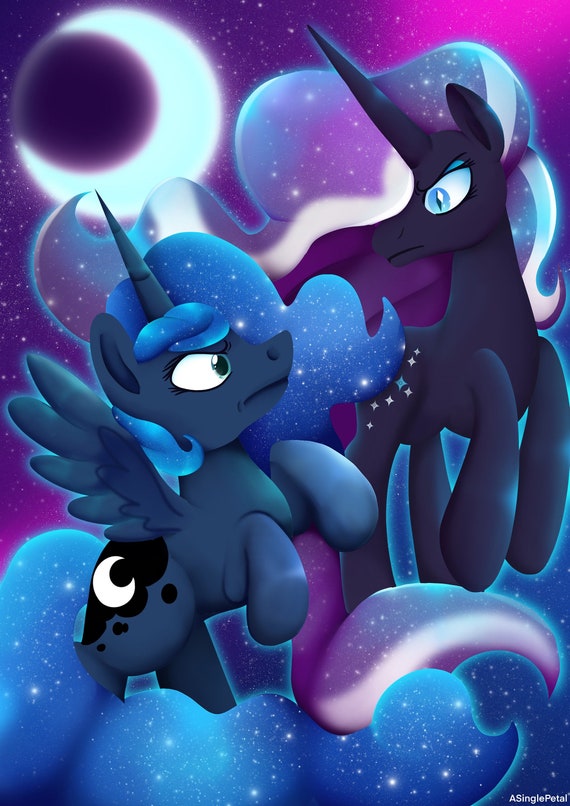 Alptraum Raritat Vs Prinzessin Luna Etsy