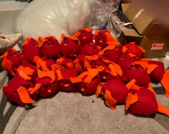 Cube Leon plushies