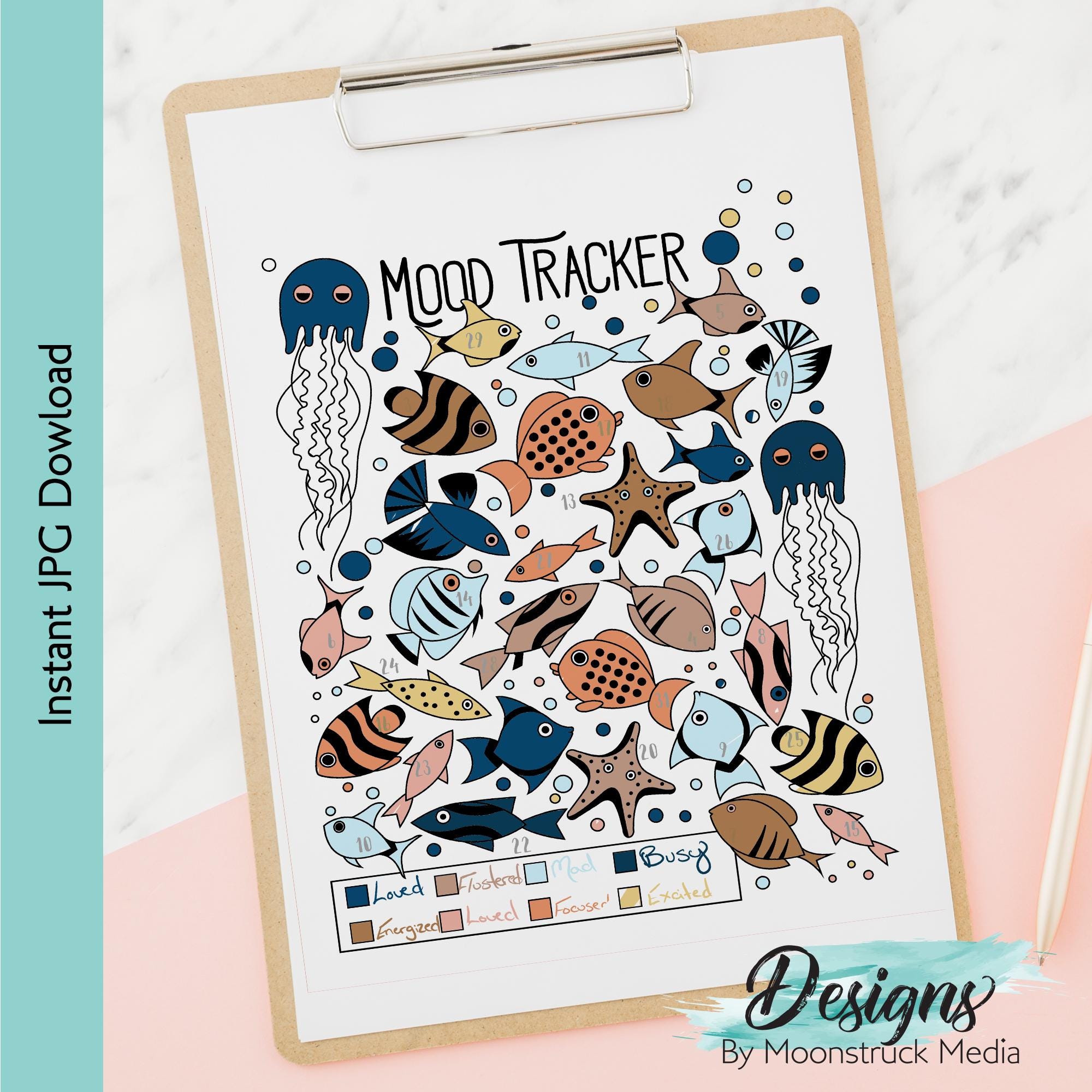 Doodle Tee - Moonstruck - Medium Doodle Tee - Moonstruck - Medium