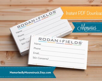 Rodan and Fields Regimen Instructions Redefine (Download Now) - Etsy