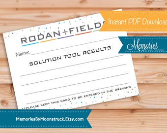 Rodan and Fields Regimen Instructions Redefine (Download Now) - Etsy