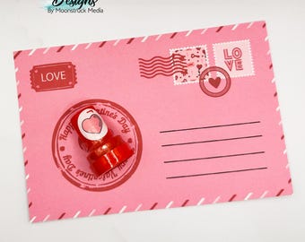 postale imprimable de la Saint-Valentin pour enfants | DIY DIY pour la Saint-Valentin | Échange amusant en classe | Téléchargement instantané