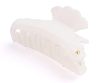 ヘアアクセサリー Medusa Lace Jaw - Milk - Medium Medusa Jaw - Milk - Small - Etsy Australia
