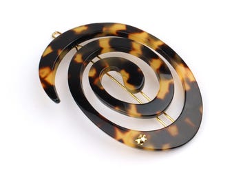 Tokyo Dark - Large Spiral Clip