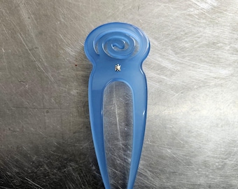 Spiral  Fork - Azzuro