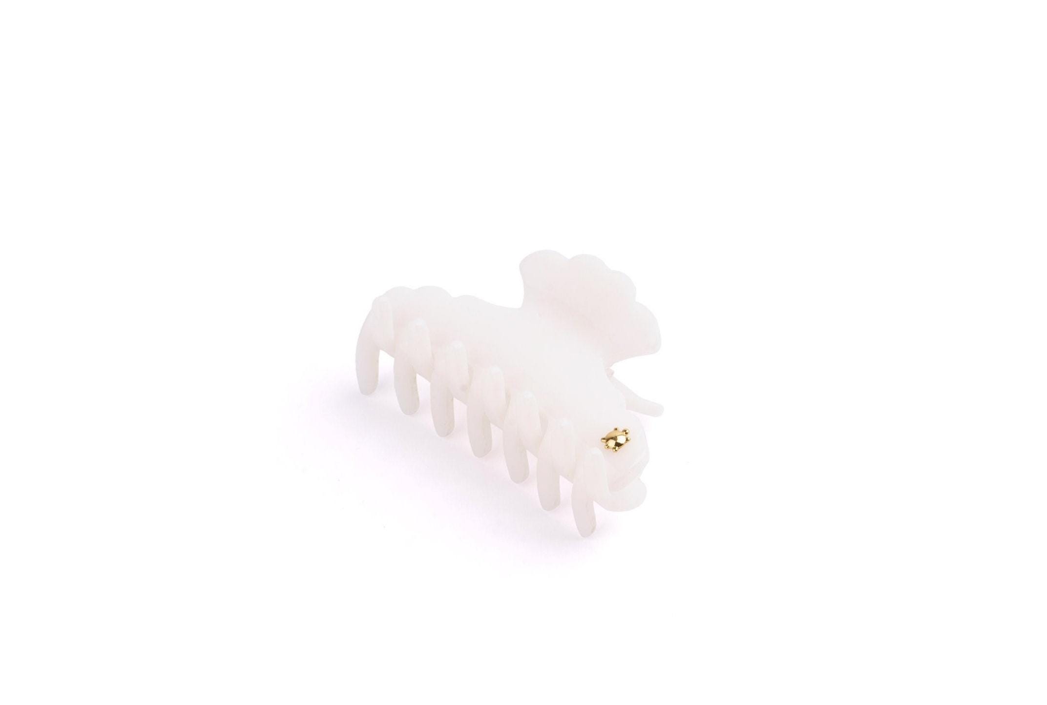 ヘアアクセサリー Medusa Lace Jaw - Milk - Medium Medusa Jaw - Milk - Small - Etsy