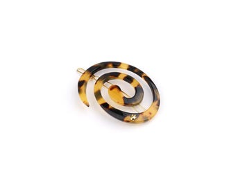 Tokyo Dark - Small Spiral Clip
