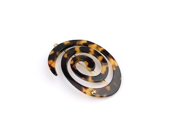 Tokyo Dark - Large Spiral Clip