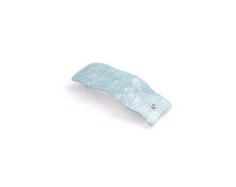 Wave Hair Barrette - Mermaide Blue